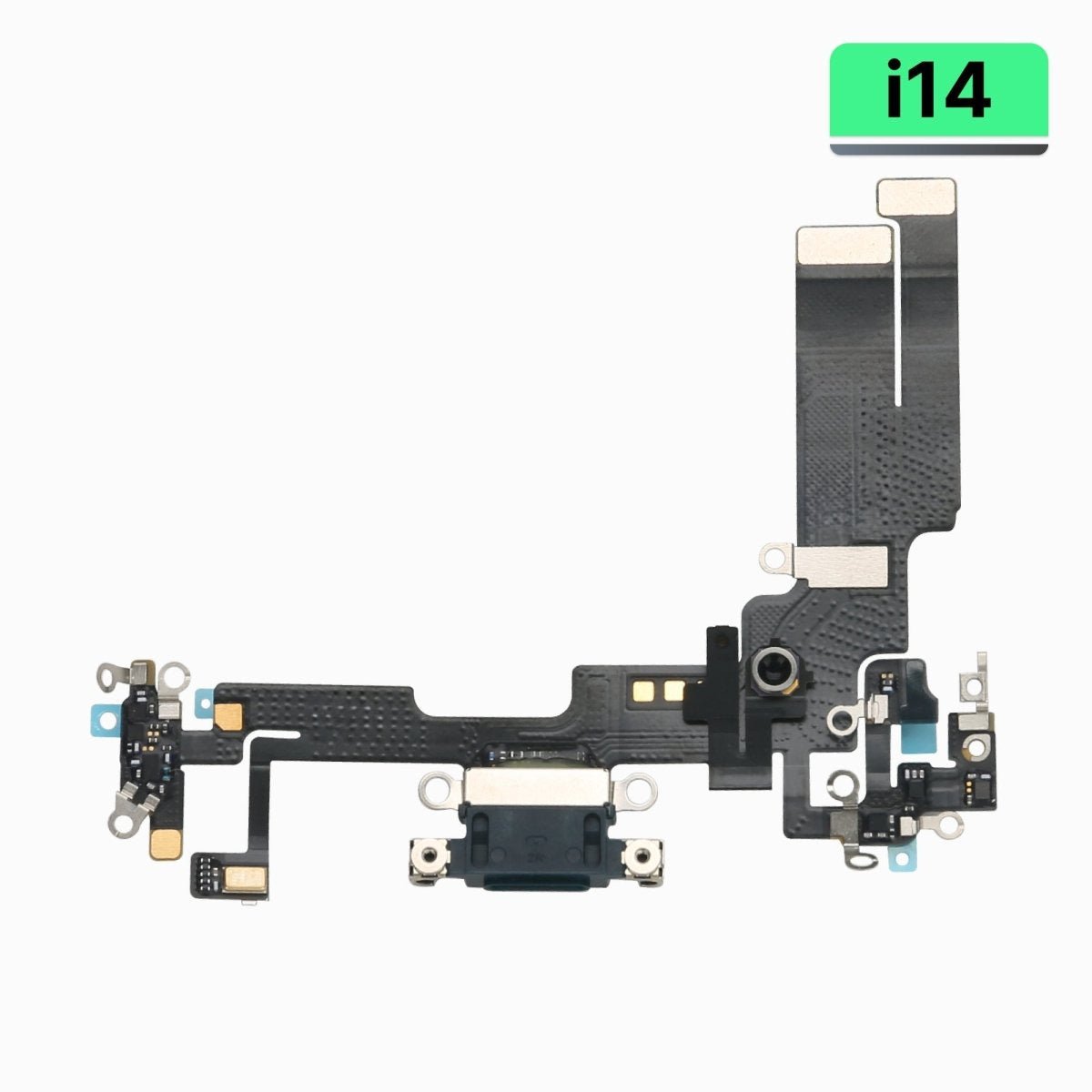 iPhone 14 Charging Port Flex Cable (Original, Black) - Pro iPhone Repair