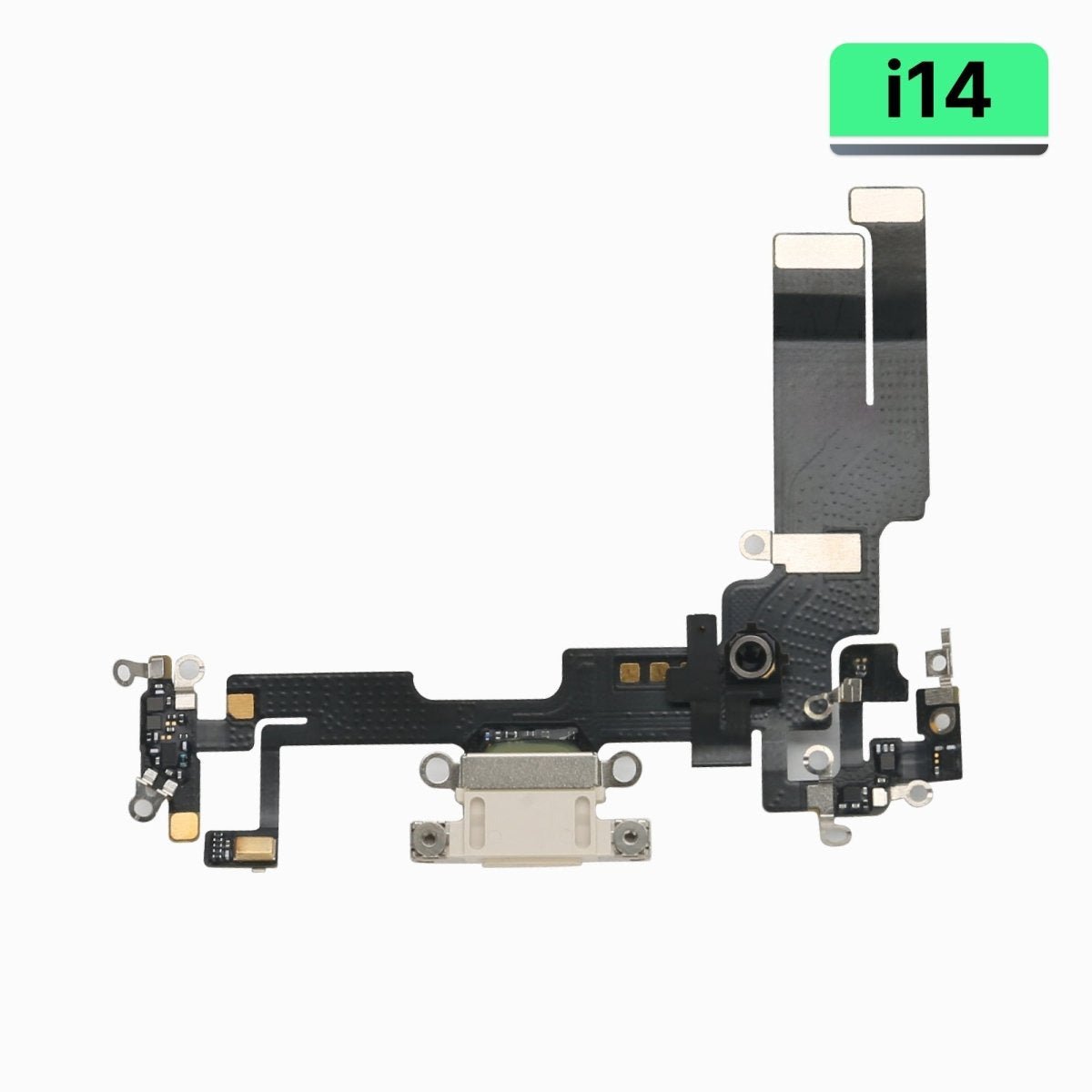 iPhone 14 Charging Port Flex Cable (Original, White) - Pro iPhone Repair