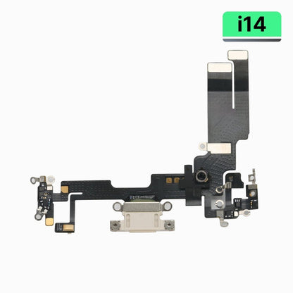 iPhone 14 Charging Port Flex Cable (Original, White) - Pro iPhone Repair