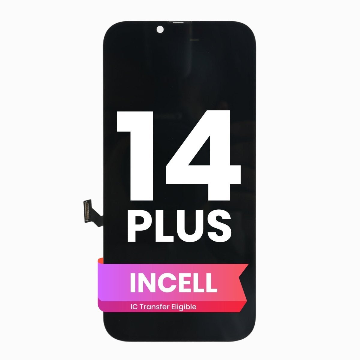 iPhone 14 Plus Screen Replacement (INCELL, Black) - Pro iPhone Repair