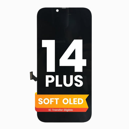 iPhone 14 Plus Screen Replacement (Soft OLED, Black)