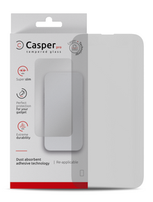 Casper Pro matte anti-glare tempered glass screen protector for iPhone 14 Pro, frosted glass with retail box