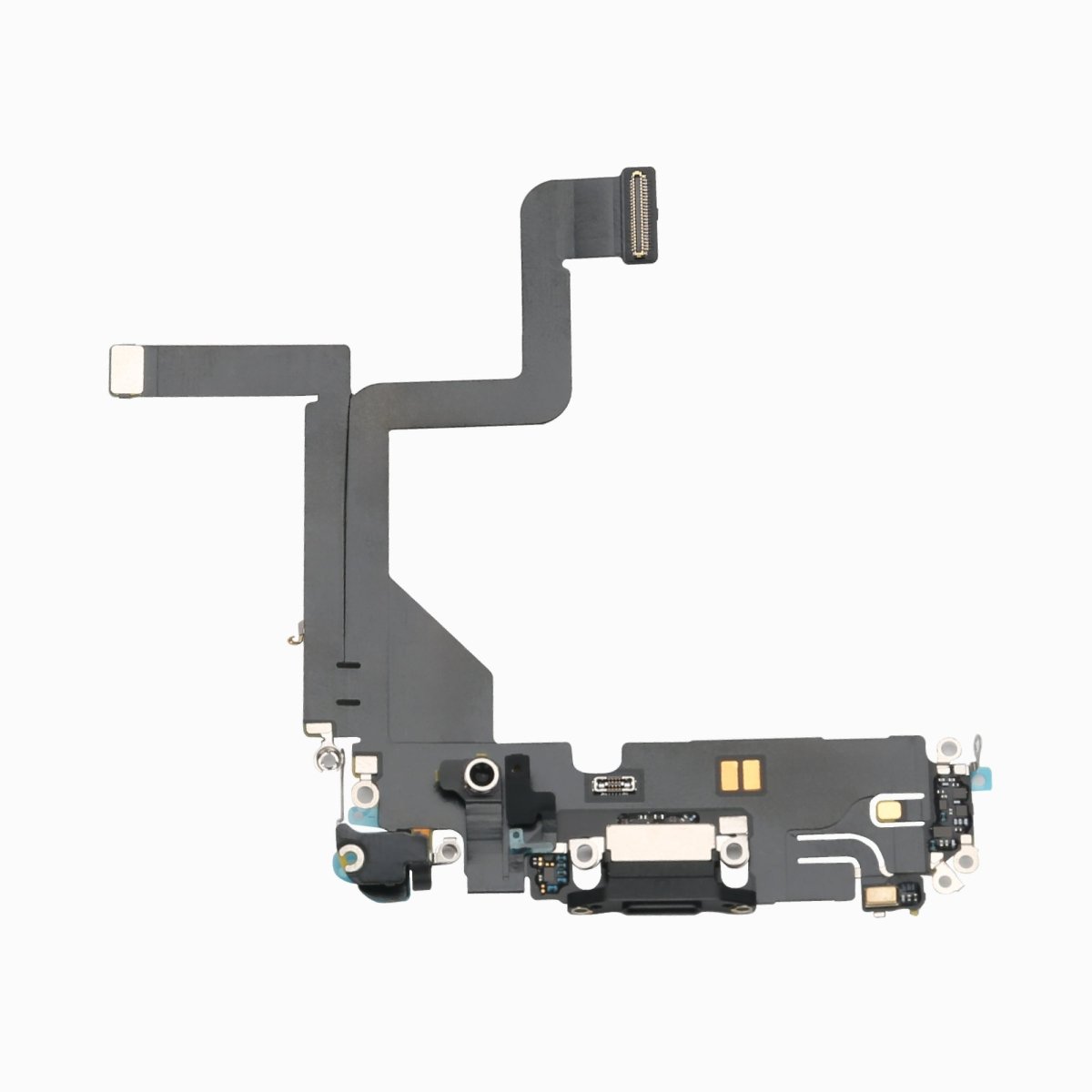 iPhone 14 Pro Charging Port Flex Cable – 3C EASY Replacement Part (Original, Black) - Pro iPhone Repair