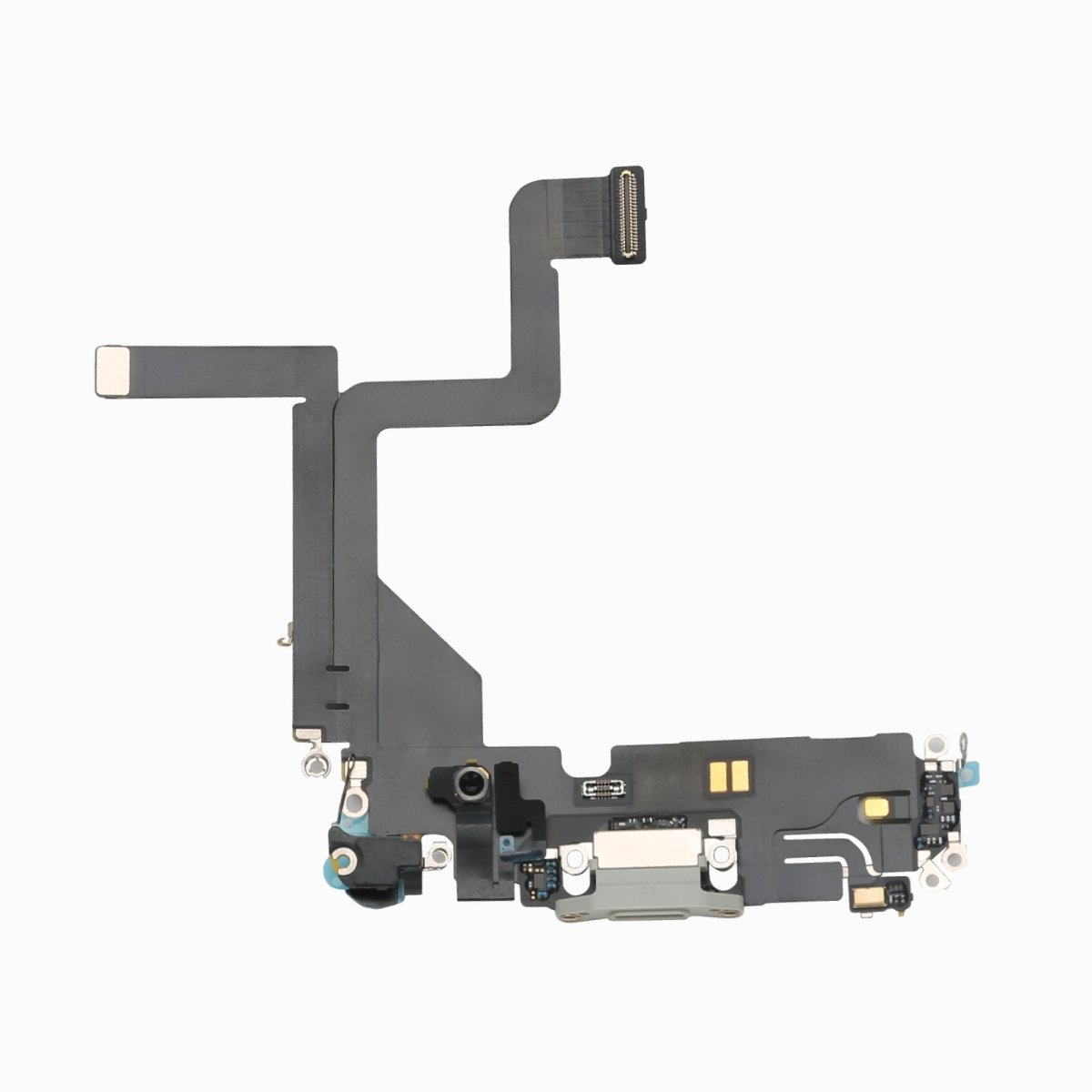 iPhone 14 Pro Charging Port Flex Cable – 3C EASY Replacement Part (Original, White) - Pro iPhone Repair