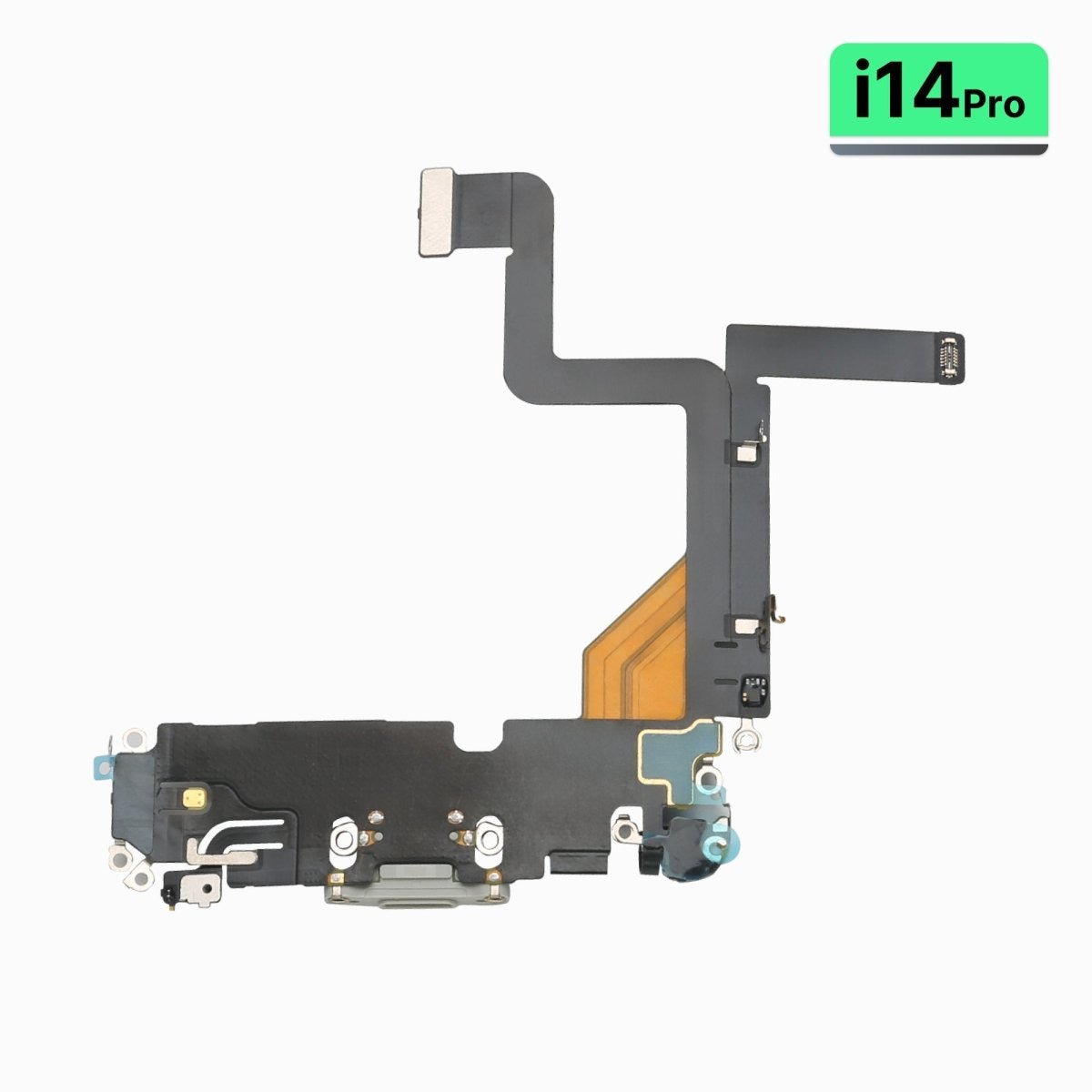 iPhone 14 Pro Charging Port Flex Cable (Original, White) - Pro iPhone Repair