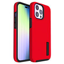 iPhone 14 Pro Dual Layer Protective Case - Red Phone Case - Pro iPhone Repair