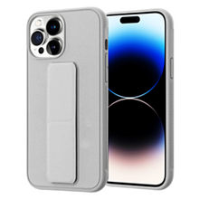 iPhone 14 Pro Hand Strap Kickstand Case - Gray Phone Case - Pro iPhone Repair