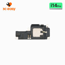 3C EASY original loudspeaker assembly for iPhone 14 Pro, front view on branded background