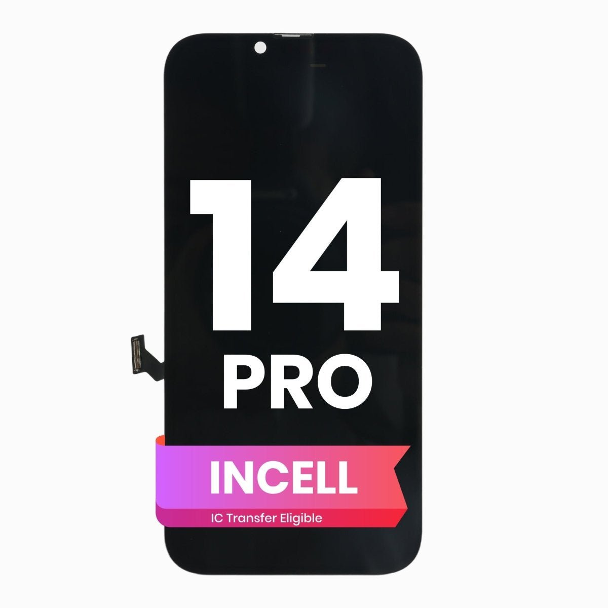 iPhone 14 Pro Screen Replacement (INCELL, Black) - Pro iPhone Repair
