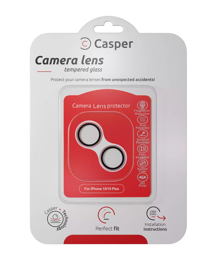 iPhone 15 / 15 Plus (Pink) Casper Camera Lens Protector