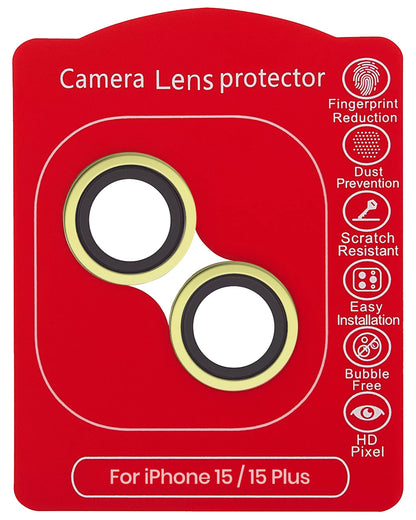 iPhone 15 / 15 Plus (Yellow) Casper Camera Lens Protector – retail package