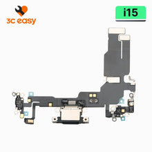 iPhone 15 Charging Port Flex Cable – 3C EASY Replacement Part (Original, Black) - Pro iPhone Repair