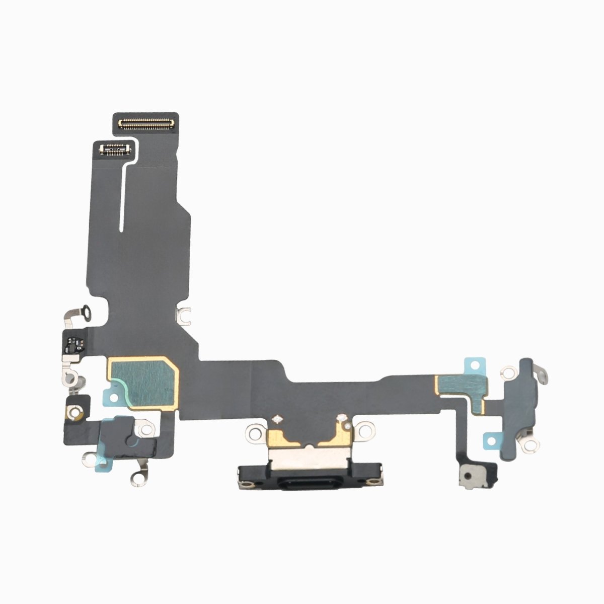 iPhone 15 Charging Port Flex Cable – 3C EASY Replacement Part (Original, Black) - Pro iPhone Repair