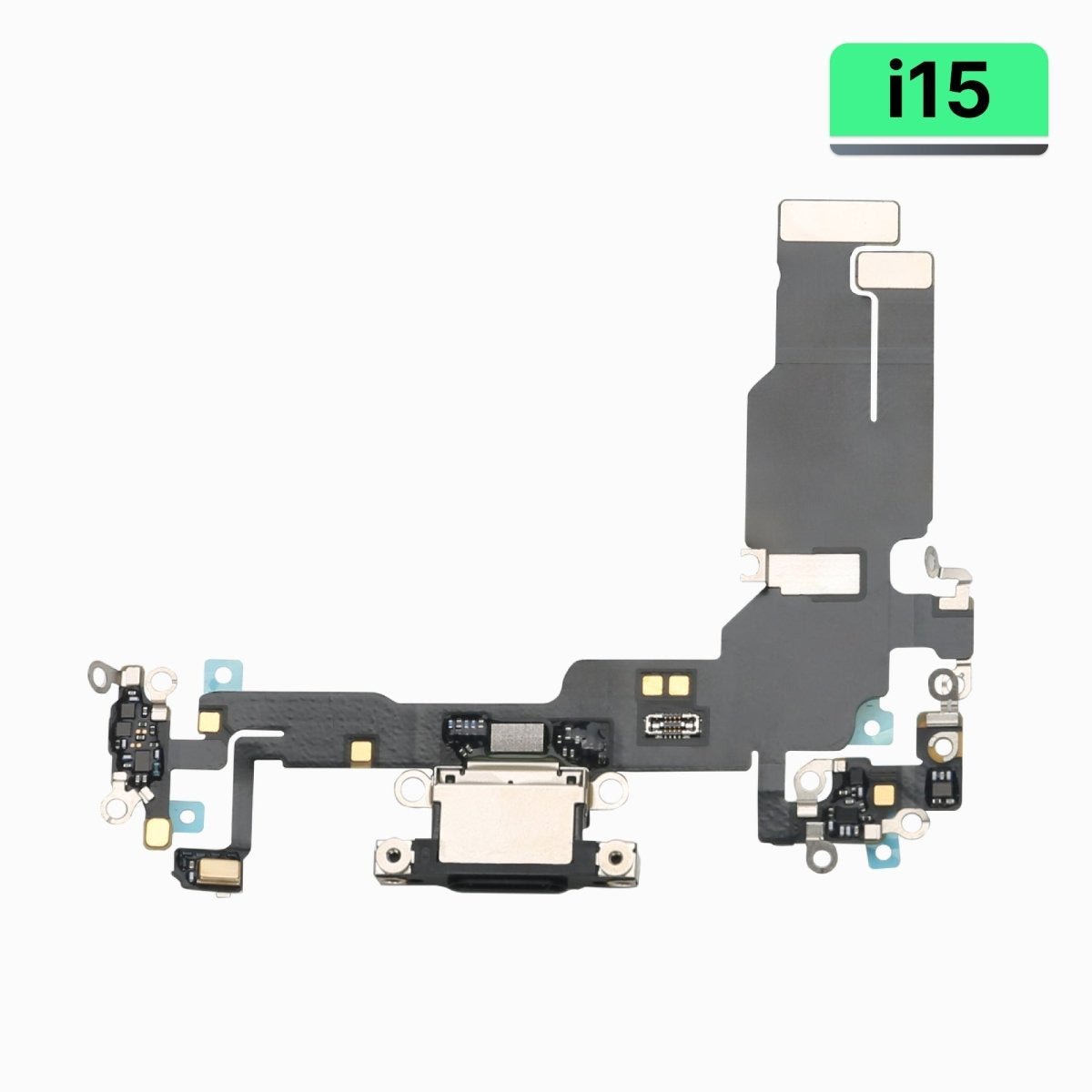 iPhone 15 Charging Port Flex Cable (Original, Black) - Pro iPhone Repair