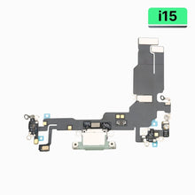 iPhone 15 Charging Port Flex Cable (Original, Green) - Pro iPhone Repair