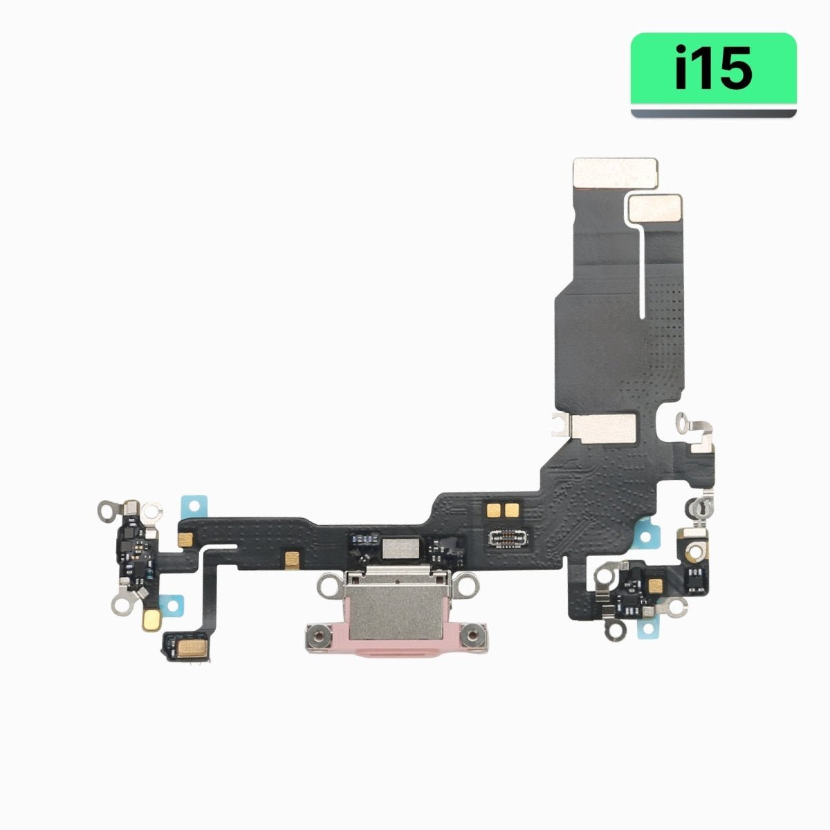 iPhone 15 Charging Port Flex Cable (Original, Pink) - Pro iPhone Repair