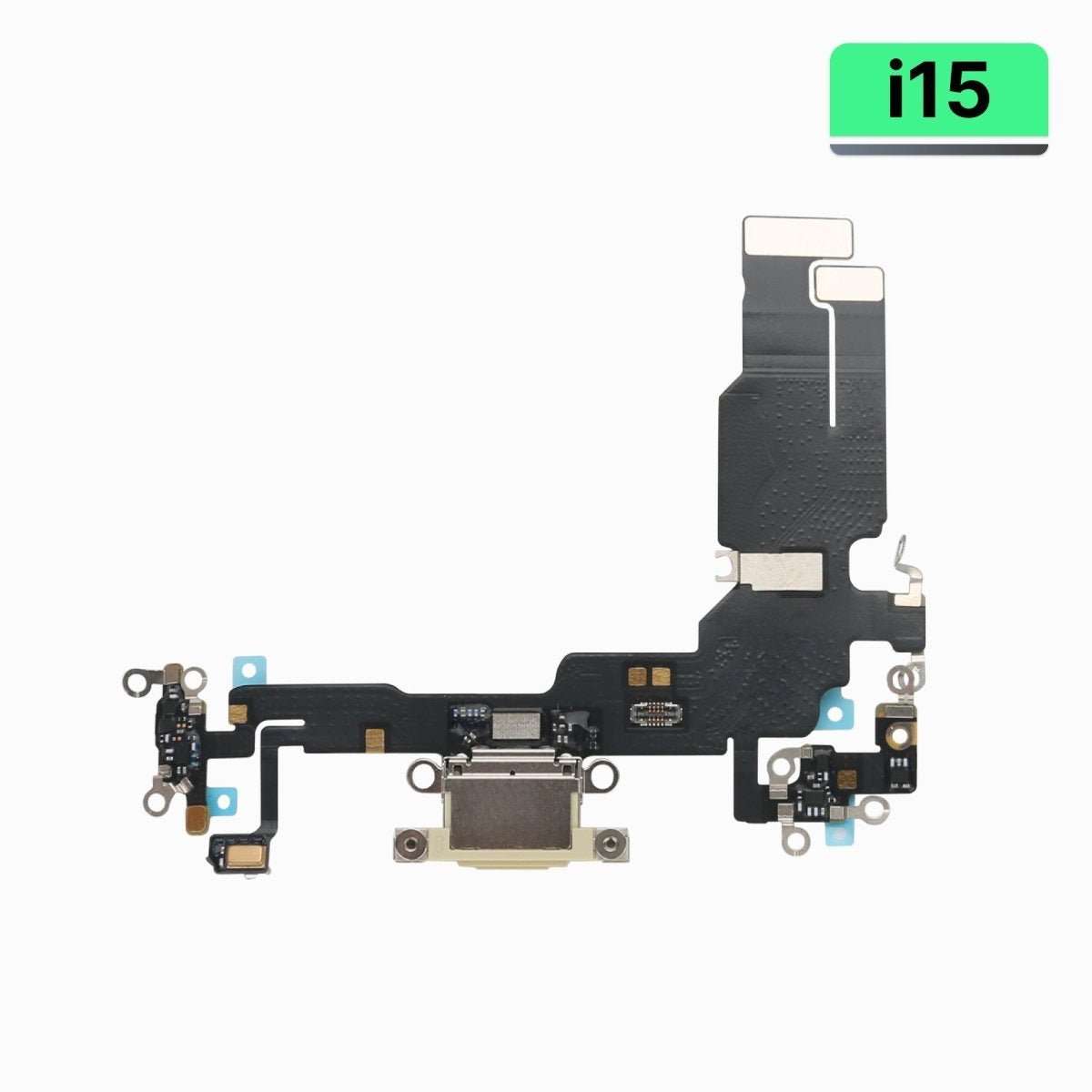 iPhone 15 Charging Port Flex Cable (Original, Yellow) - Pro iPhone Repair
