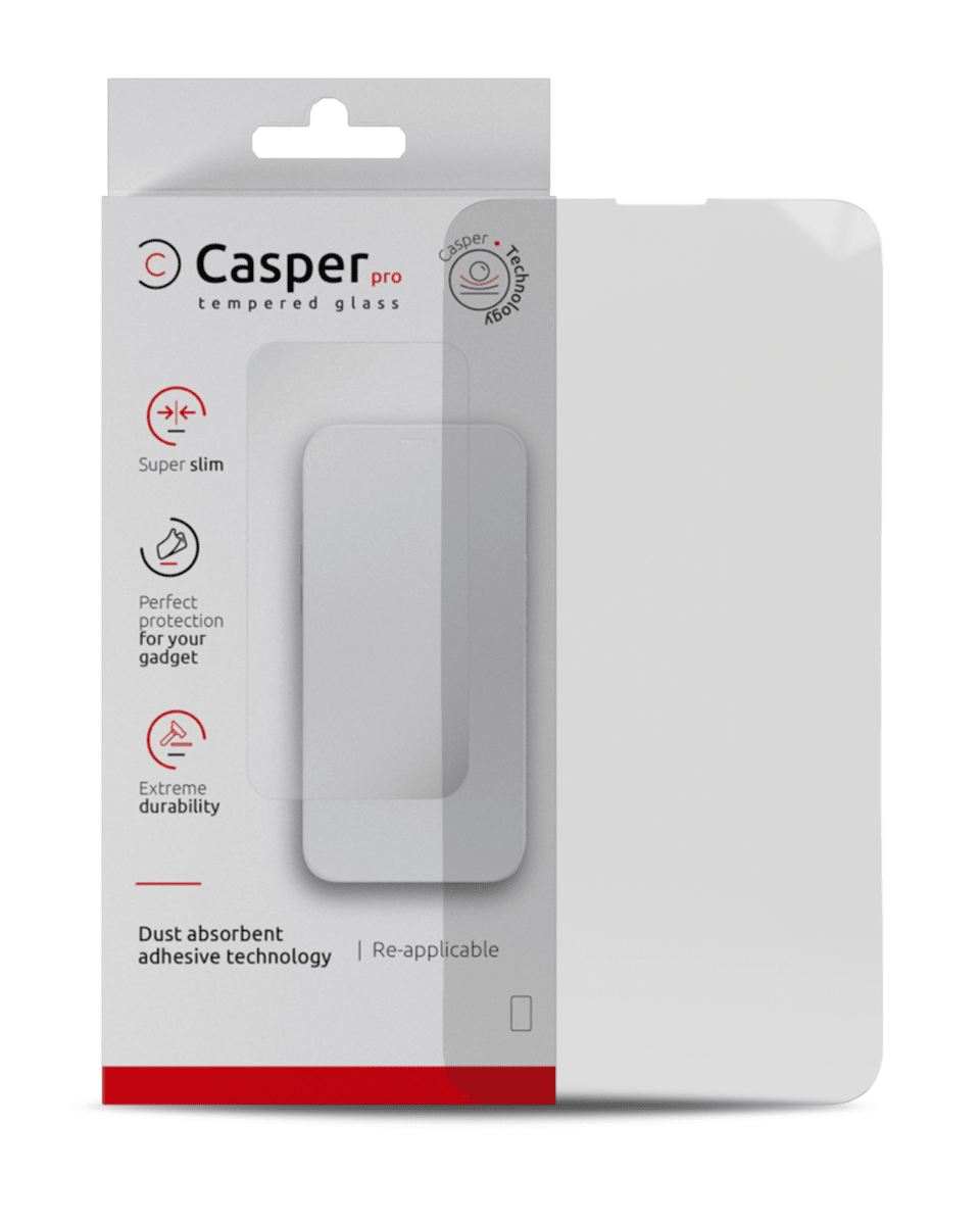 iPhone 15 Plus / 16 Plus (Clear 9H, HD) Casper Pro Tempered Glass Screen Protector Screen Protector - Pro iPhone Repair
