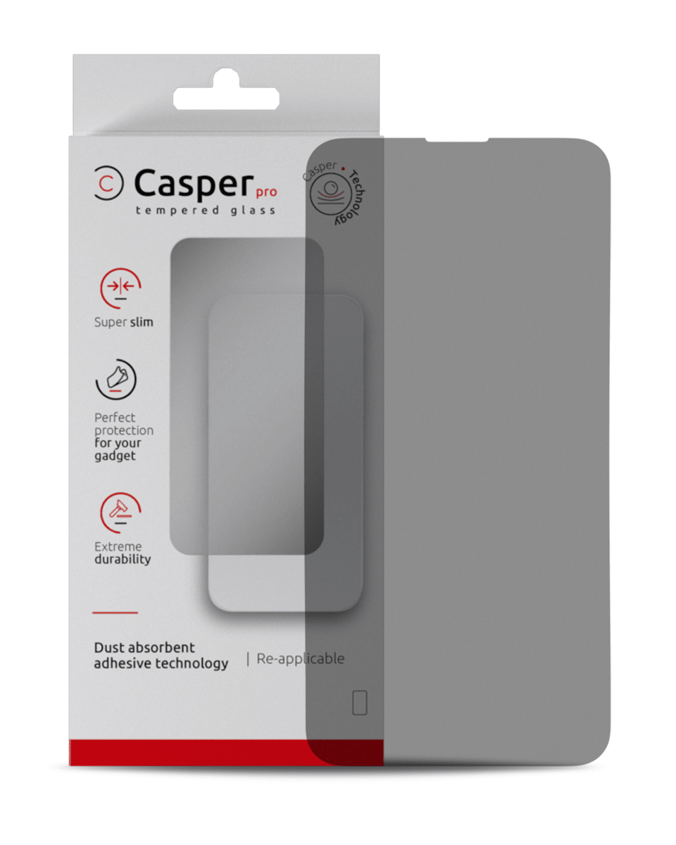 iPhone 15 Plus / 16 Plus (Privacy, 9H) Casper Pro Tempered Glass Screen Protector Screen Protector - Pro iPhone Repair