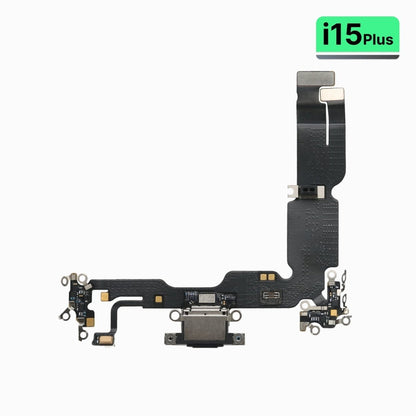 iPhone 15 Plus Charging Port Flex Cable (Original, Black) - Pro iPhone Repair