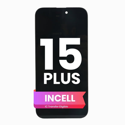 iPhone 15 Plus Screen Replacement (INCELL, Black) - Pro iPhone Repair