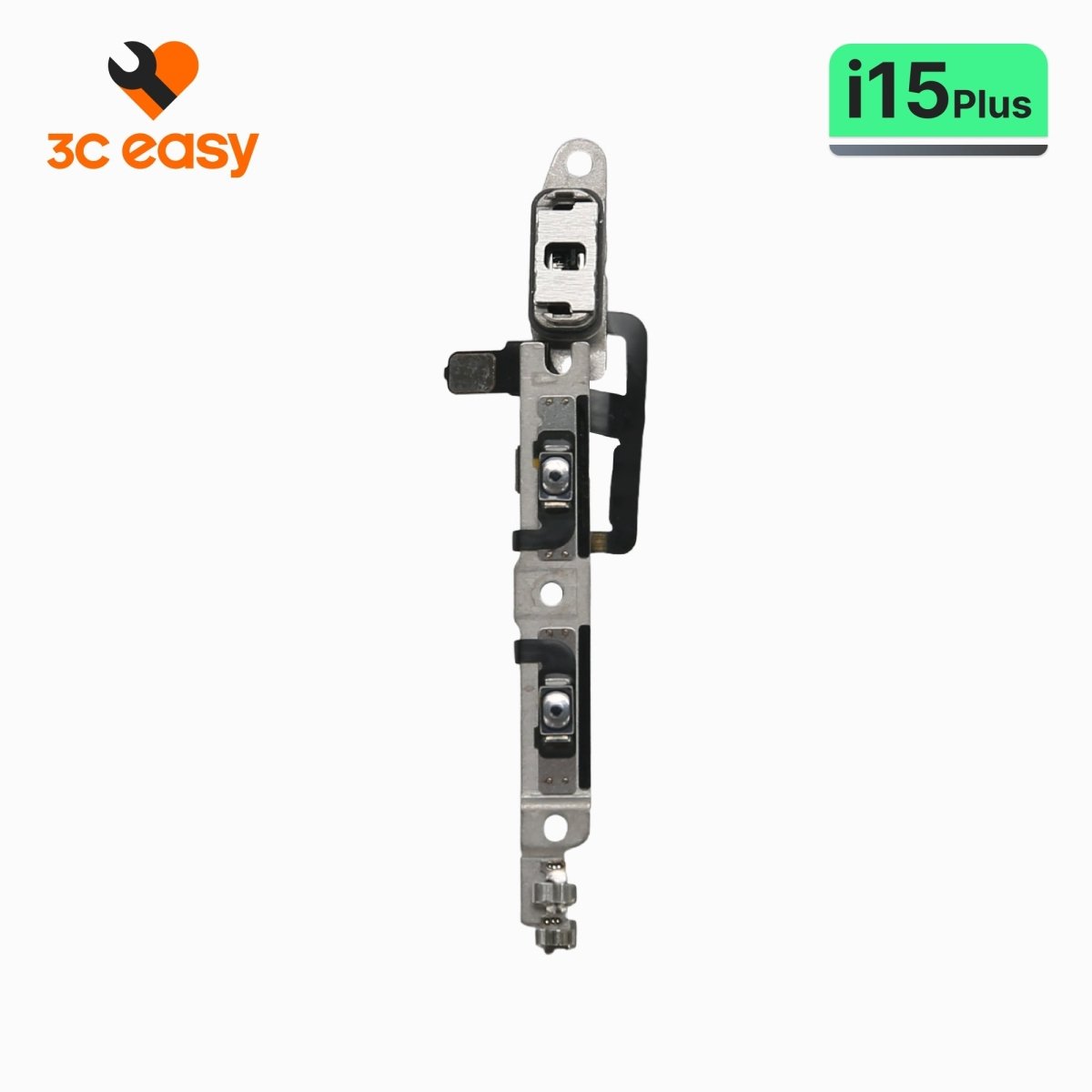 iPhone 15 Plus Volume Button Flex Cable – 3C EASY Replacement Part - Pro iPhone Repair