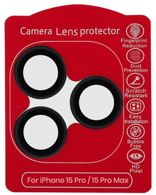 iPhone 15 Pro / 15 Pro Max (Black) Casper Camera Lens Protector Camera Lens Protector - Pro iPhone Repair