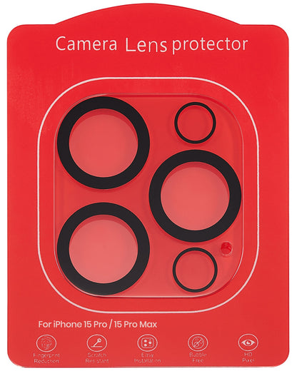 iPhone 15 Pro / 15 Pro Max (Crystal Full Cover) Casper Camera Lens Protector – retail package