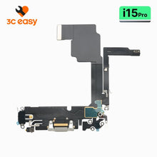 iPhone 15 Pro Charging Port Flex Cable – 3C EASY Replacement Part (Original, White) - Pro iPhone Repair