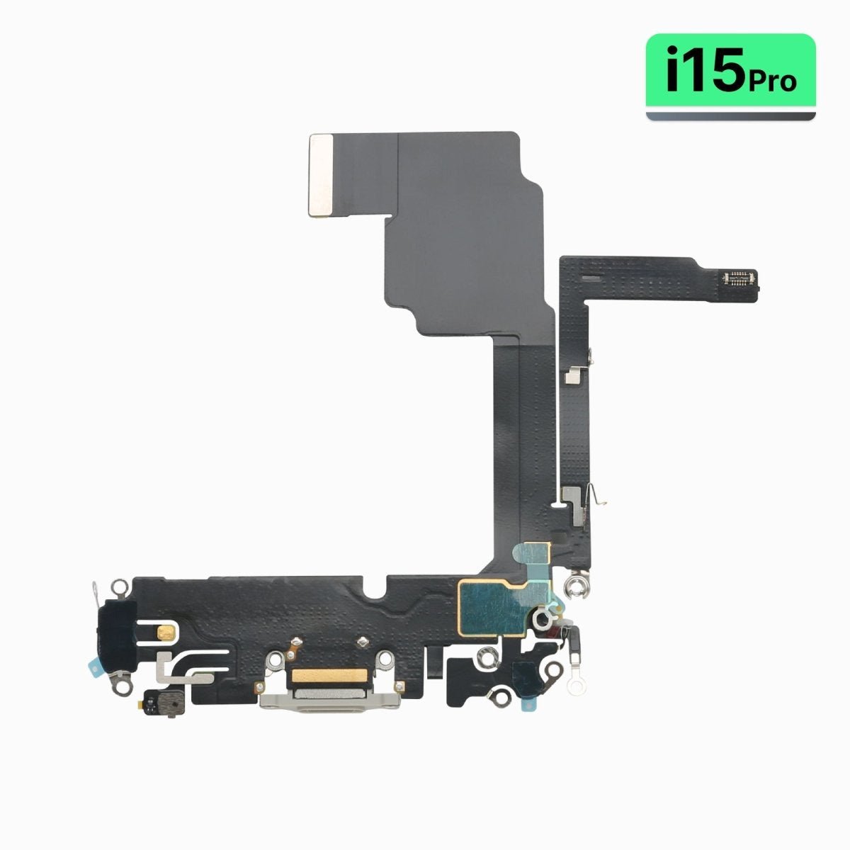 iPhone 15 Pro Charging Port Flex Cable (Original, White) - Pro iPhone Repair