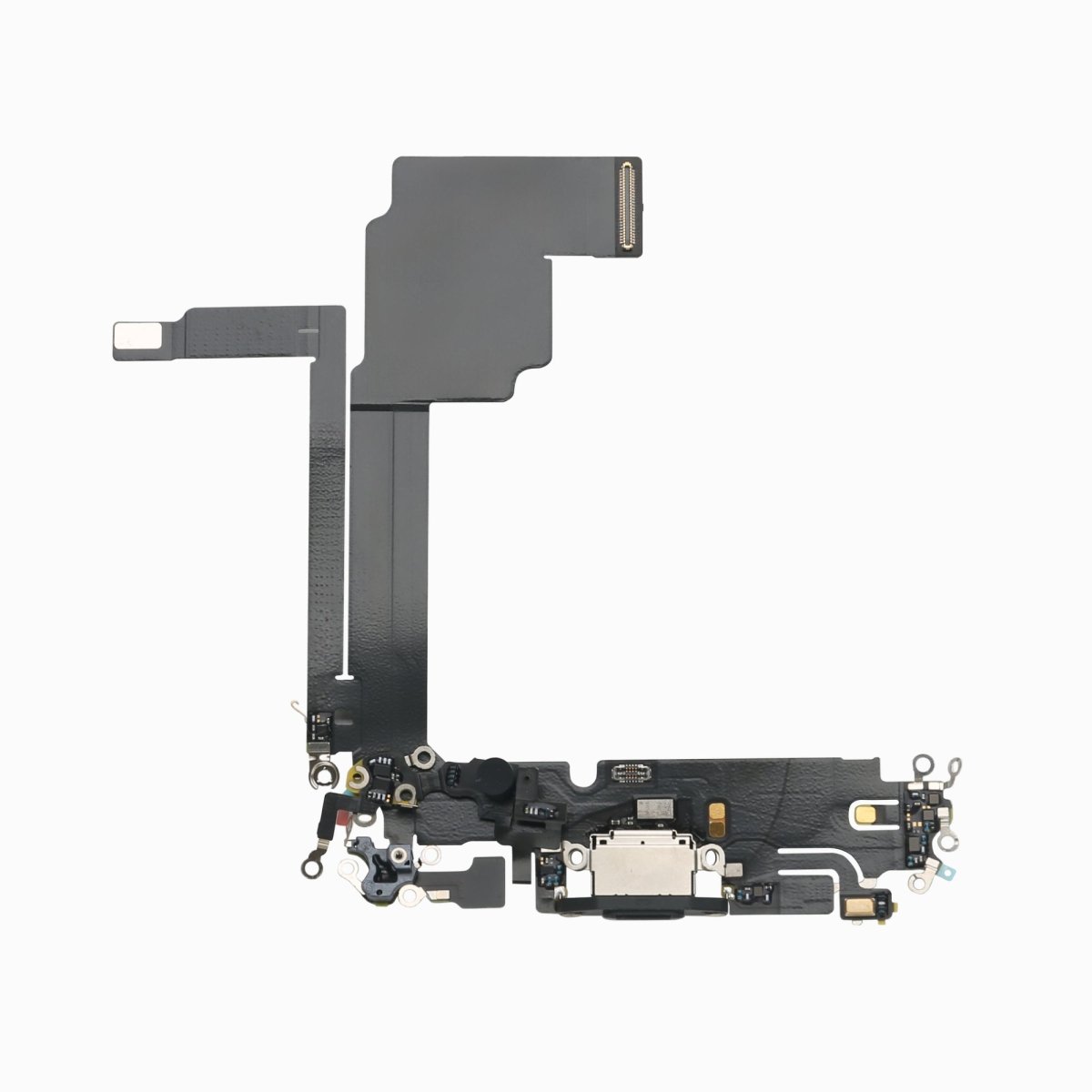 iPhone 15 Pro Max Charging Port Flex Cable – 3C EASY Replacement Part (Original, Black) - Pro iPhone Repair