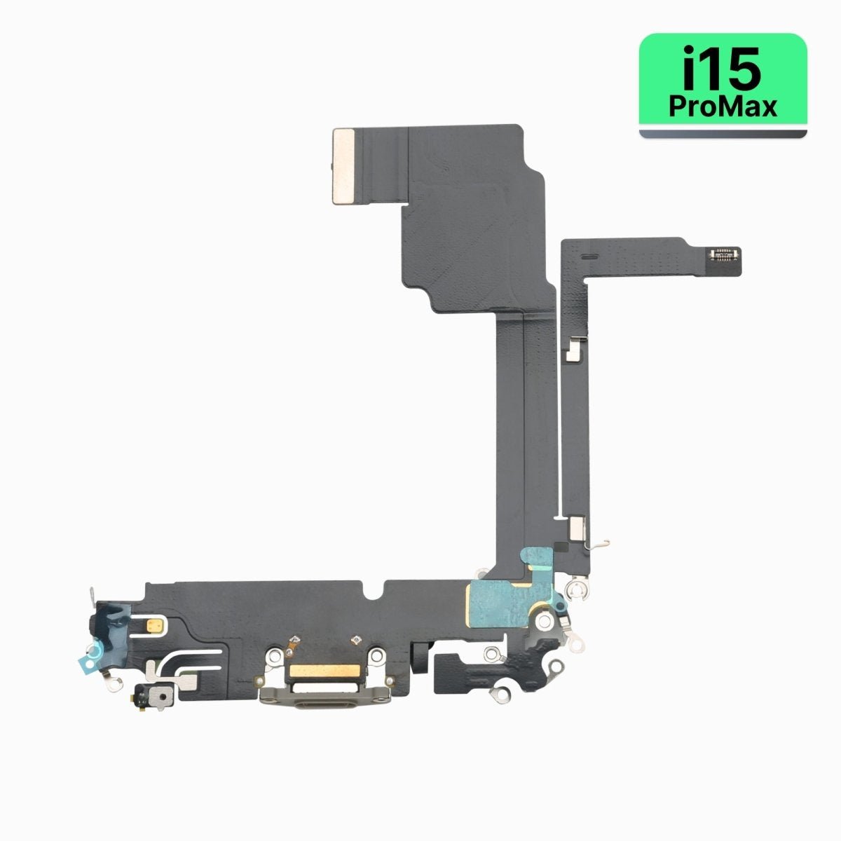 iPhone 15 Pro Max Charging Port Flex Cable (Original, Natural Titanium) - Pro iPhone Repair