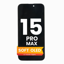 iPhone 15 Pro Max Screen Replacement (Soft OLED, Black) - Pro iPhone Repair