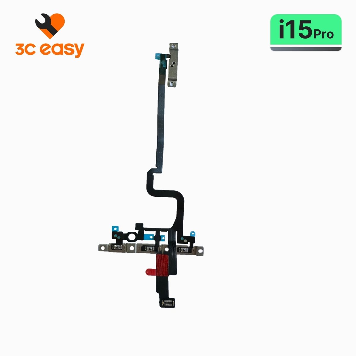 iPhone 15 Pro Power & Volume Button Flex – 3C EASY Replacement Part - Pro iPhone Repair