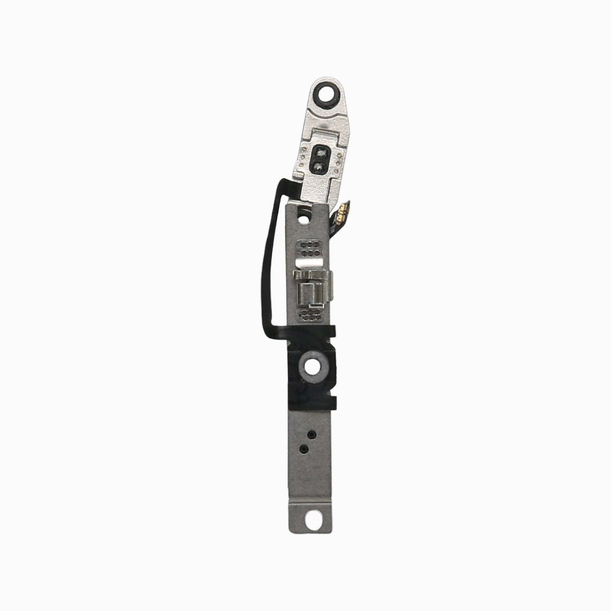 iPhone 15 volume button flex cable replacement, reverse side of bracket assembly