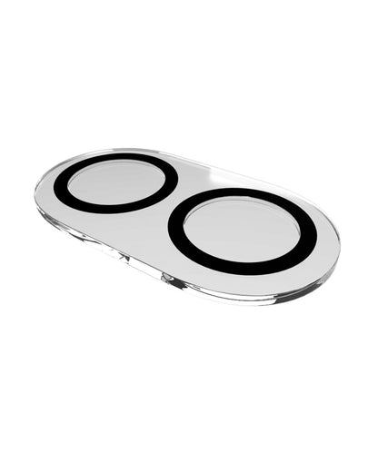 iPhone 16 / 16 Plus / 17 (Crystal Full Cover) Casper Camera Lens Protector – close-up of the tempered glass cover