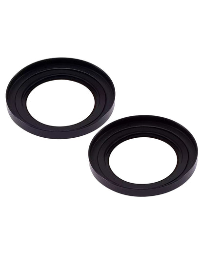 iPhone 16 / 16 Plus (Black) Casper Camera Lens Protector – close-up of the lens rings