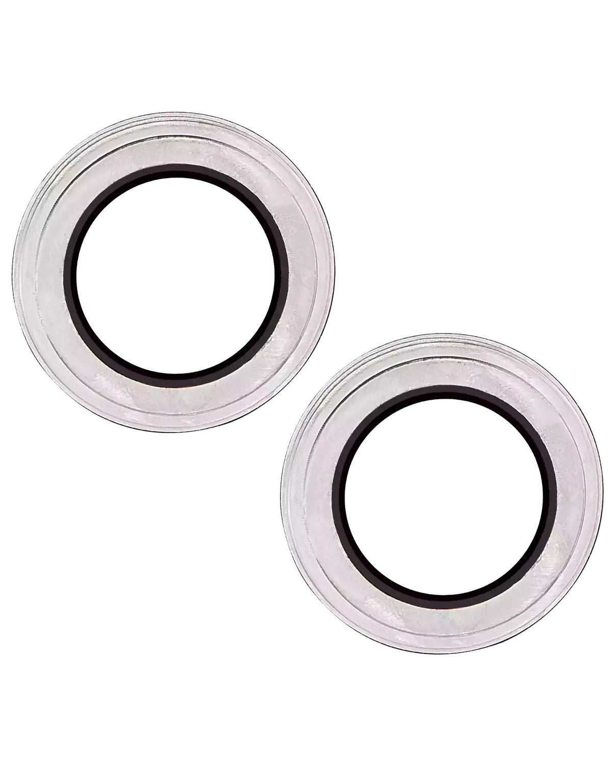 iPhone 16 / 16 Plus (Teal) Casper Camera Lens Protector – close-up of the lens rings