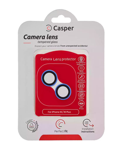 iPhone 16 / 16 Plus (Ultramarine) Casper Camera Lens Protector – retail package