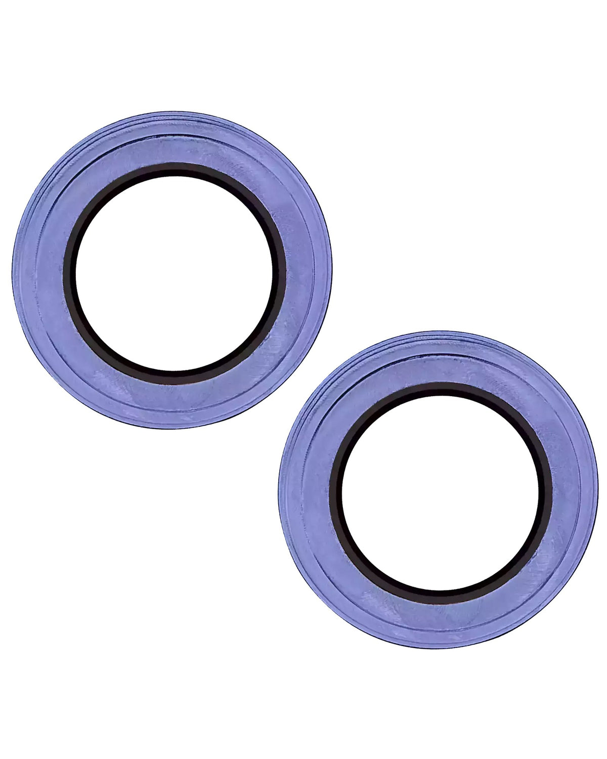 iPhone 16 / 16 Plus (Ultramarine) Casper Camera Lens Protector – close-up of the lens rings