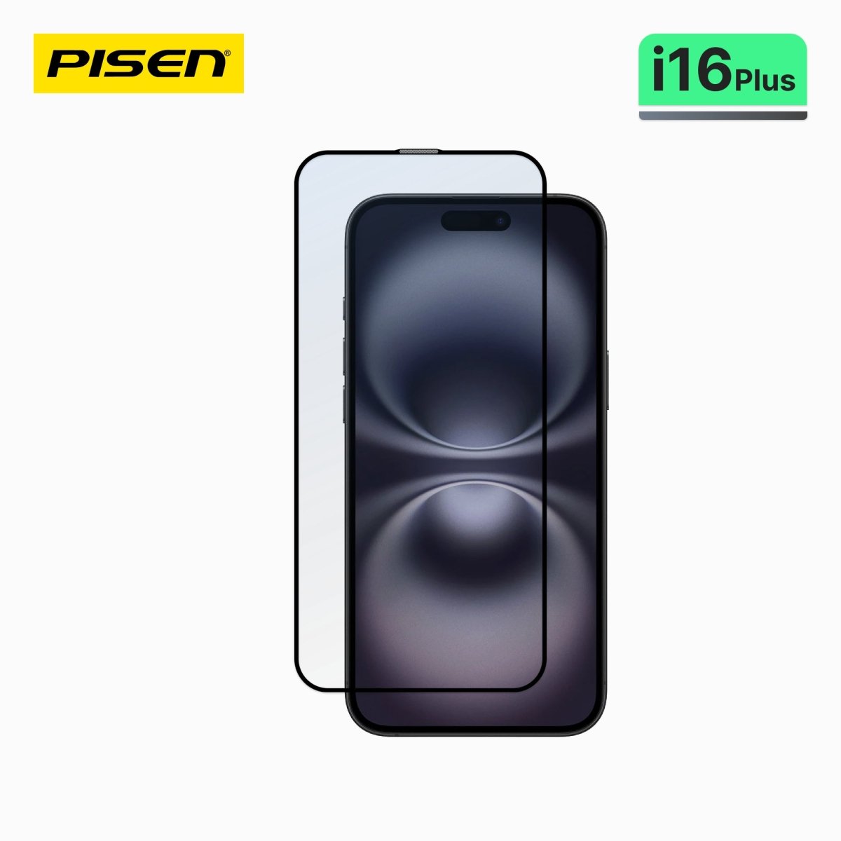 iPhone 16 Plus PISEN Clear Tempered Glass Screen Protector – 9H HD Glass, 10+1 Pack (MRE-TM86) - Pro iPhone Repair