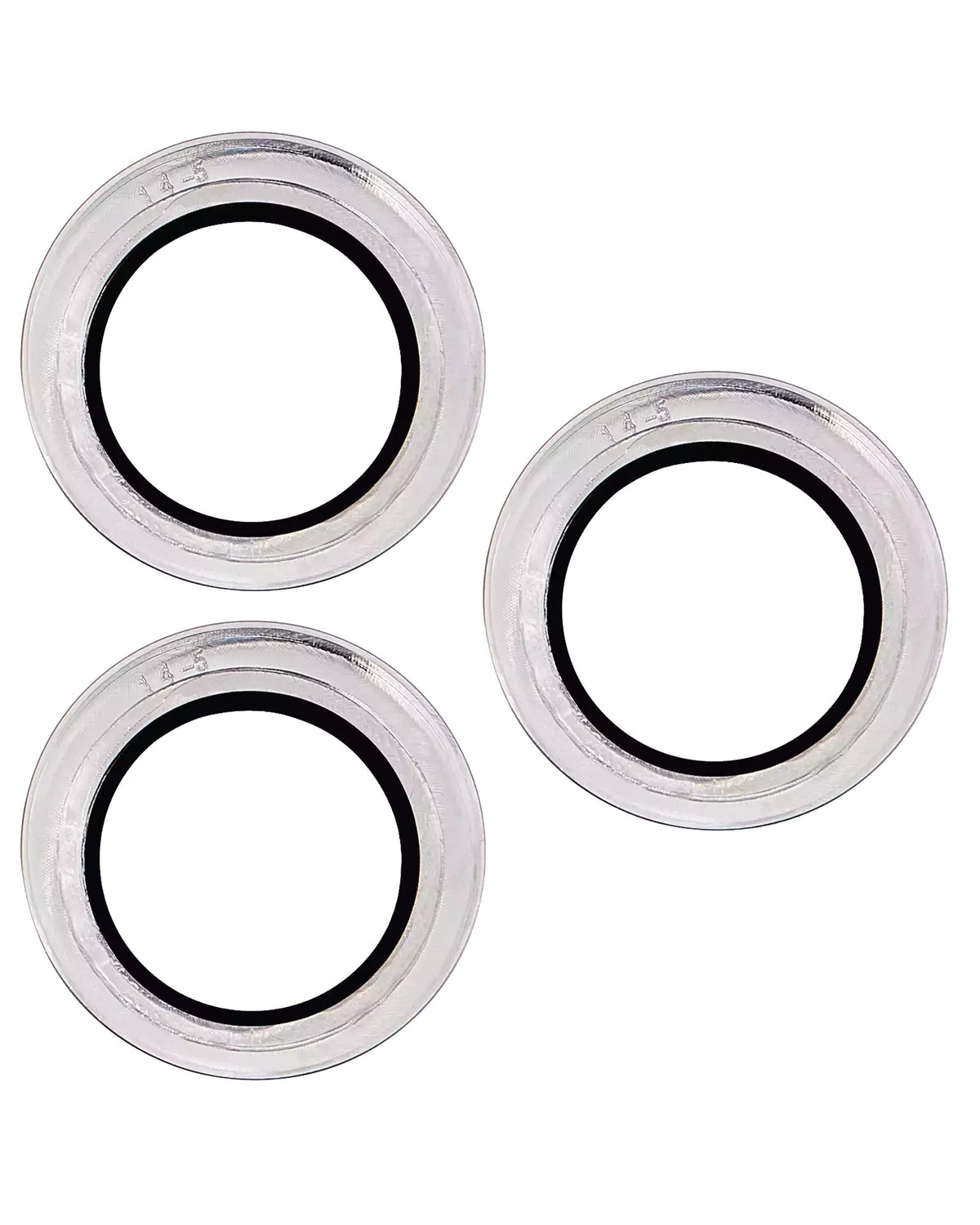 iPhone 16 Pro / 16 Pro Max (Desert Titanium) Casper Camera Lens Protector – close-up of the lens rings