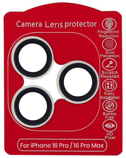 iPhone 16 Pro / 16 Pro Max (Natural Titanium) Casper Camera Lens Protector – retail package