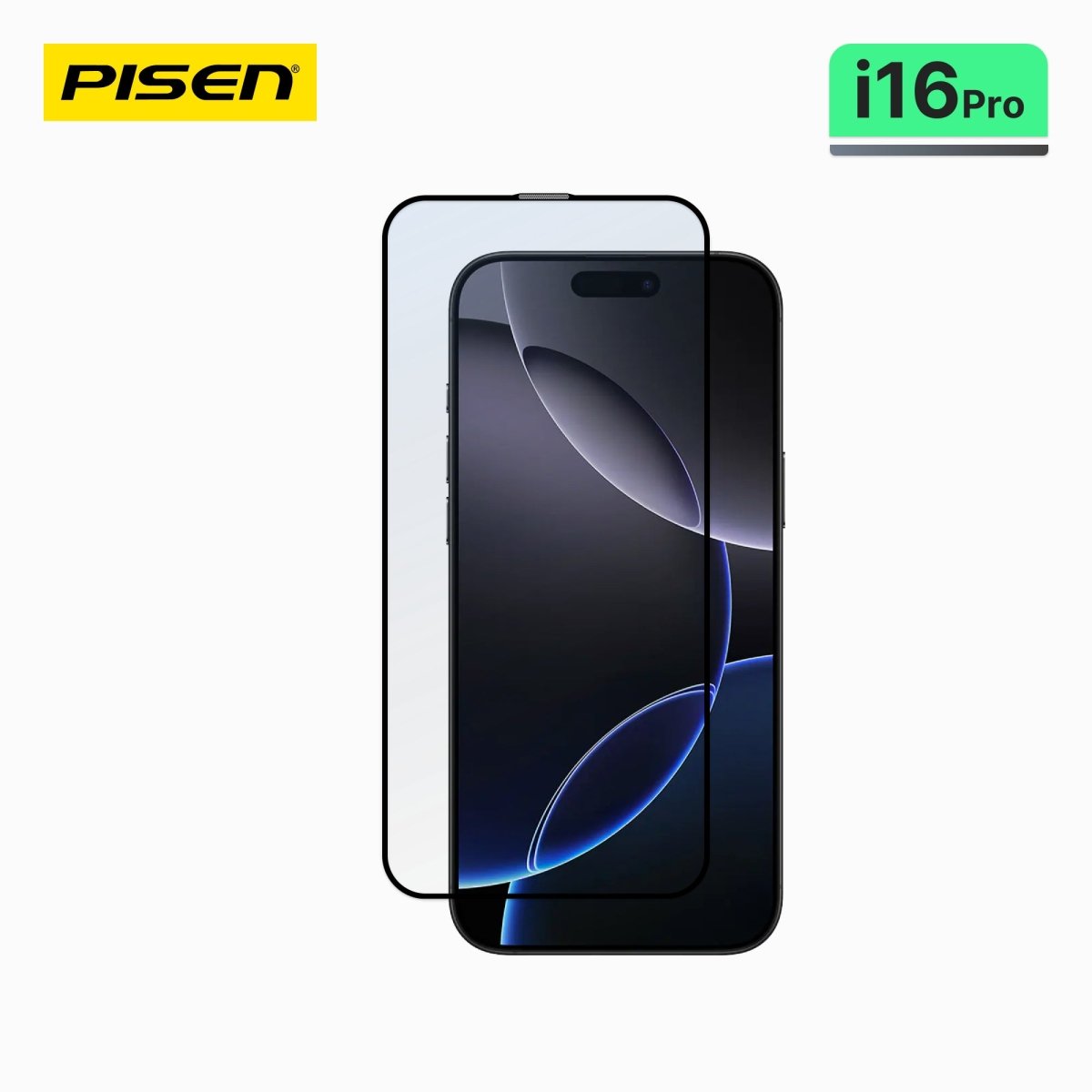 iPhone 16 Pro PISEN Clear Tempered Glass Screen Protector – 9H HD Glass, 10+1 Pack (MRE-TM86) - Pro iPhone Repair