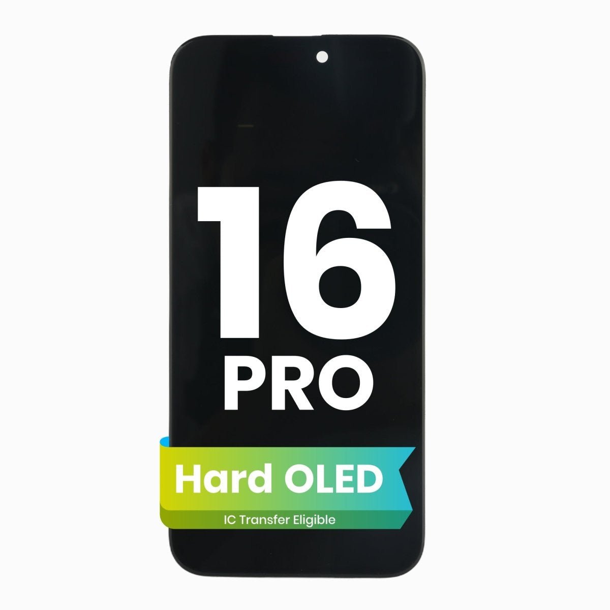 iPhone 16 Pro Screen Replacement (Hard OLED, Black) - Pro iPhone Repair