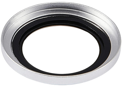 iPhone 16e / 17e (Silver) Casper Camera Lens Protector – close-up of the lens rings
