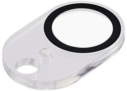 iPhone 16e (Crystal Full Cover) Casper Camera Lens Protector – close-up of the tempered glass cover
