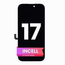 iPhone 17 Screen Replacement (INCELL) – product on white background, model number card