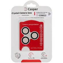 iPhone 18 Pro / 18 Pro Max (Silver) Casper Camera Lens Protector – retail package