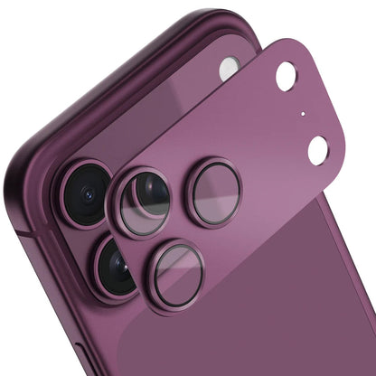 Mello Full Optic Guard camera lens protector for iPhone 18 Pro, retail box front and back